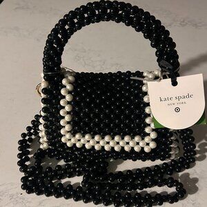 Colorblock Beaded Crossbody Bag - kate spade new york x Target Black/White NEW